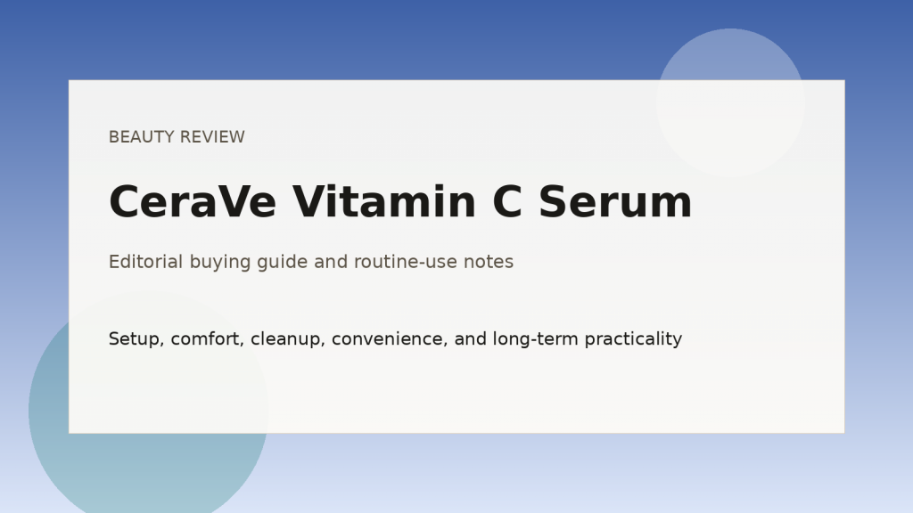 CeraVe Vitamin C Serum
