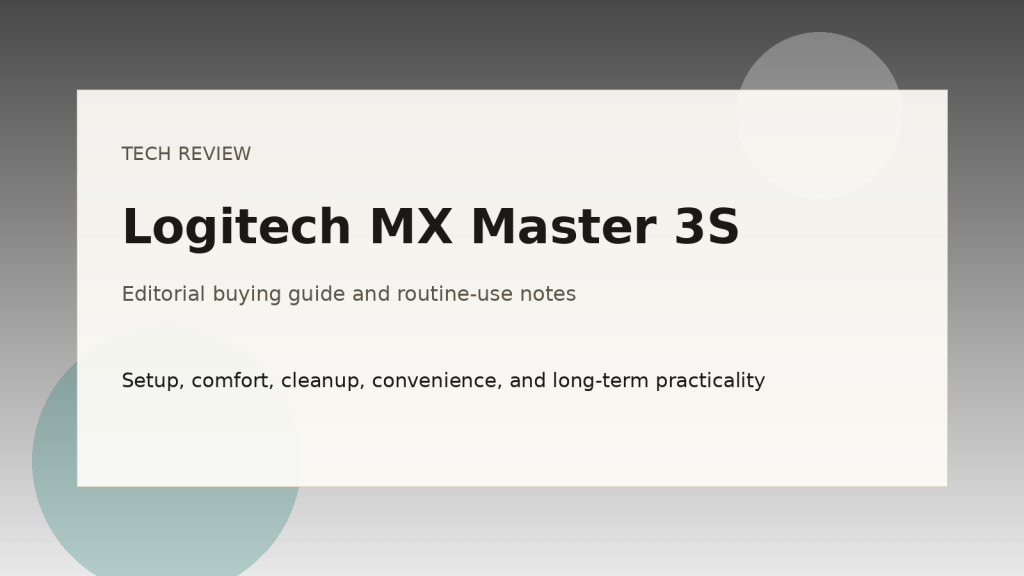 Logitech MX Master 3S
