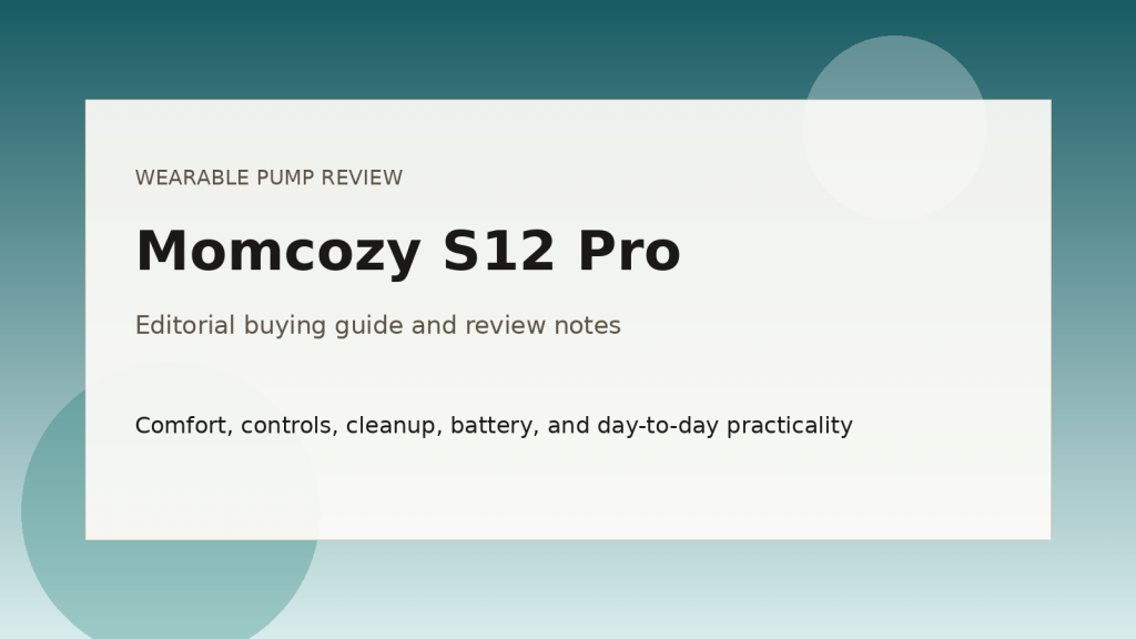 Momcozy S12 Pro