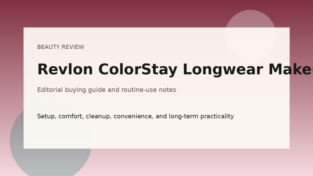 Revlon ColorStay Longwear Makeup